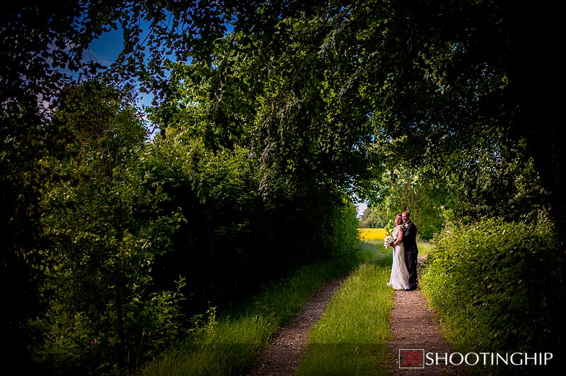 Country wedding photography at Tithe Barn