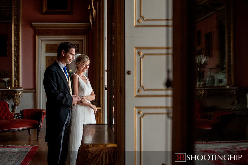 Bridal portrait at Avington Park