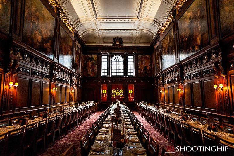 Interior photograph of Skinners Hall London