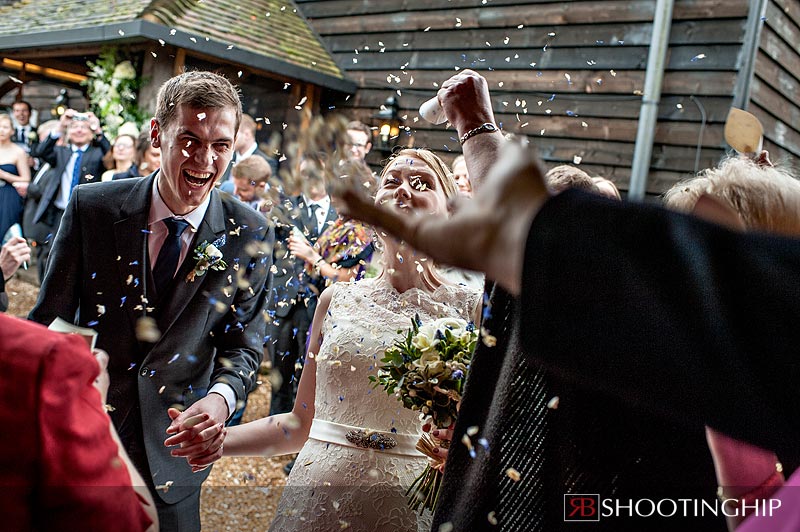 Confetti at Gate Street Barn