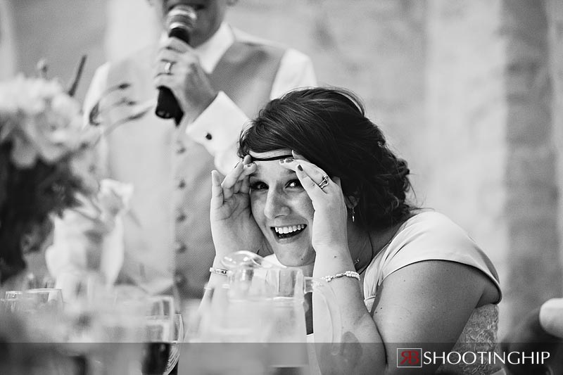 Wedding speech at Tithe Barn