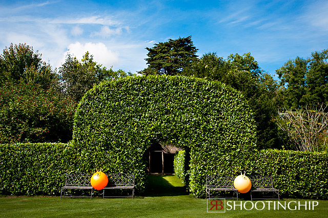 space hopper at a wedding