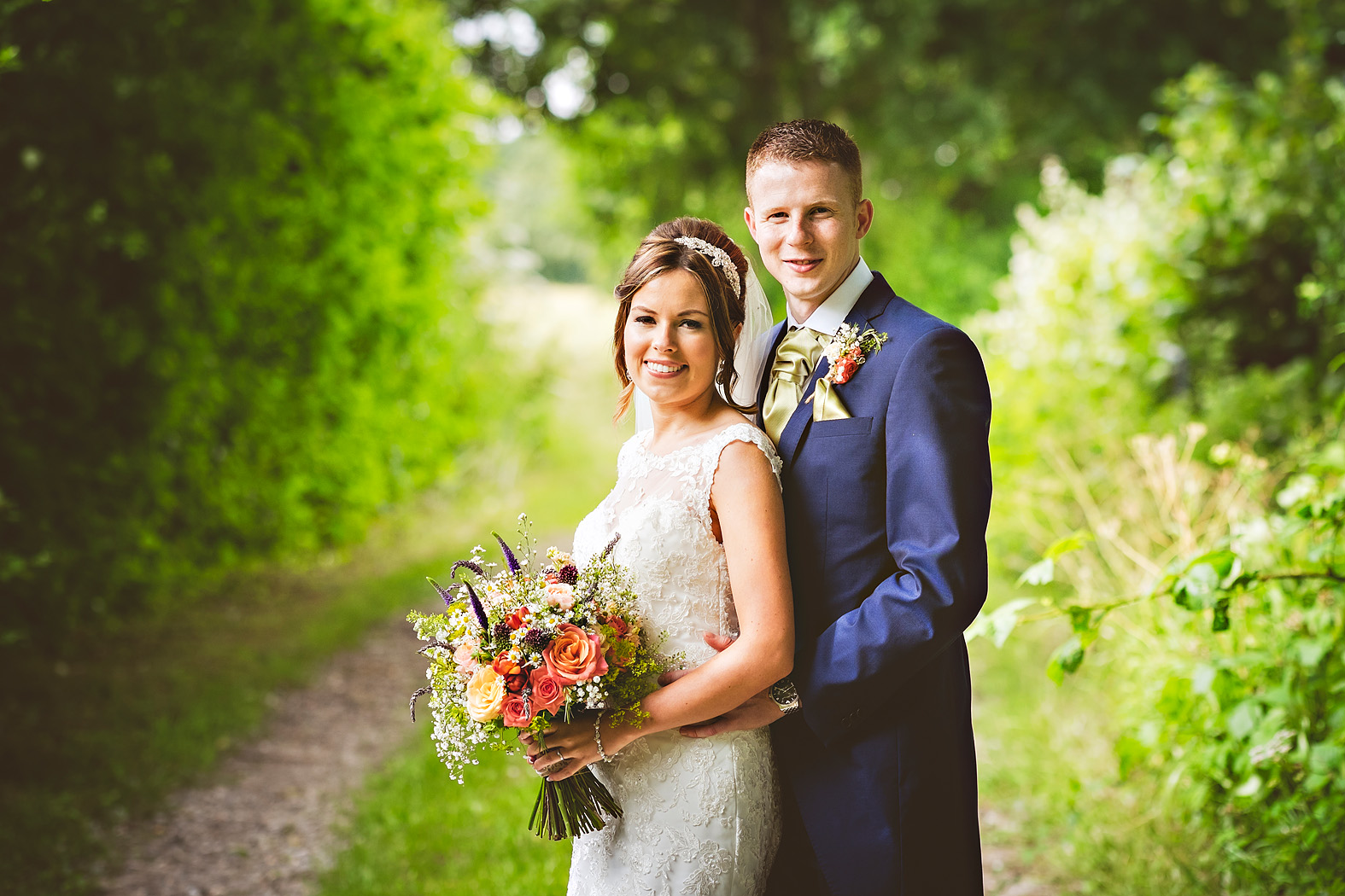 emma and ashley at tithe barn