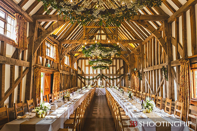 Interior photo of Gate Street Barn