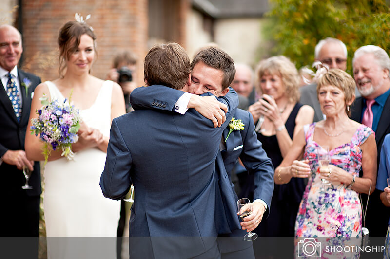 Hampshire Wedding Speeches Outside (14)