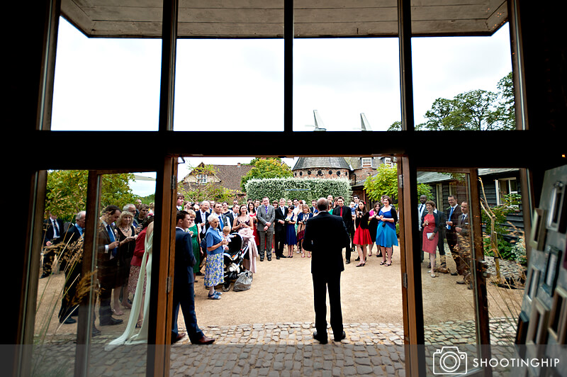 Hampshire Wedding Speeches Outside (18)