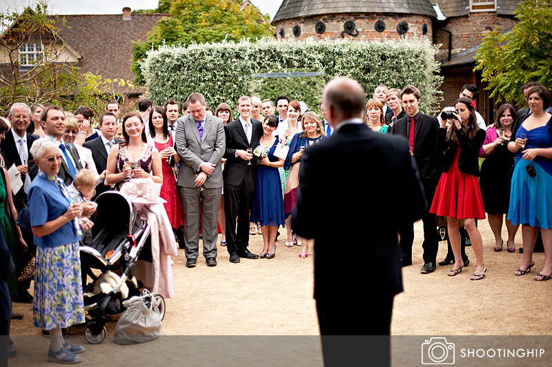 Hampshire Wedding Speeches Outside (19)