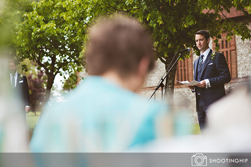 Hampshire Wedding Speeches Outside (40)