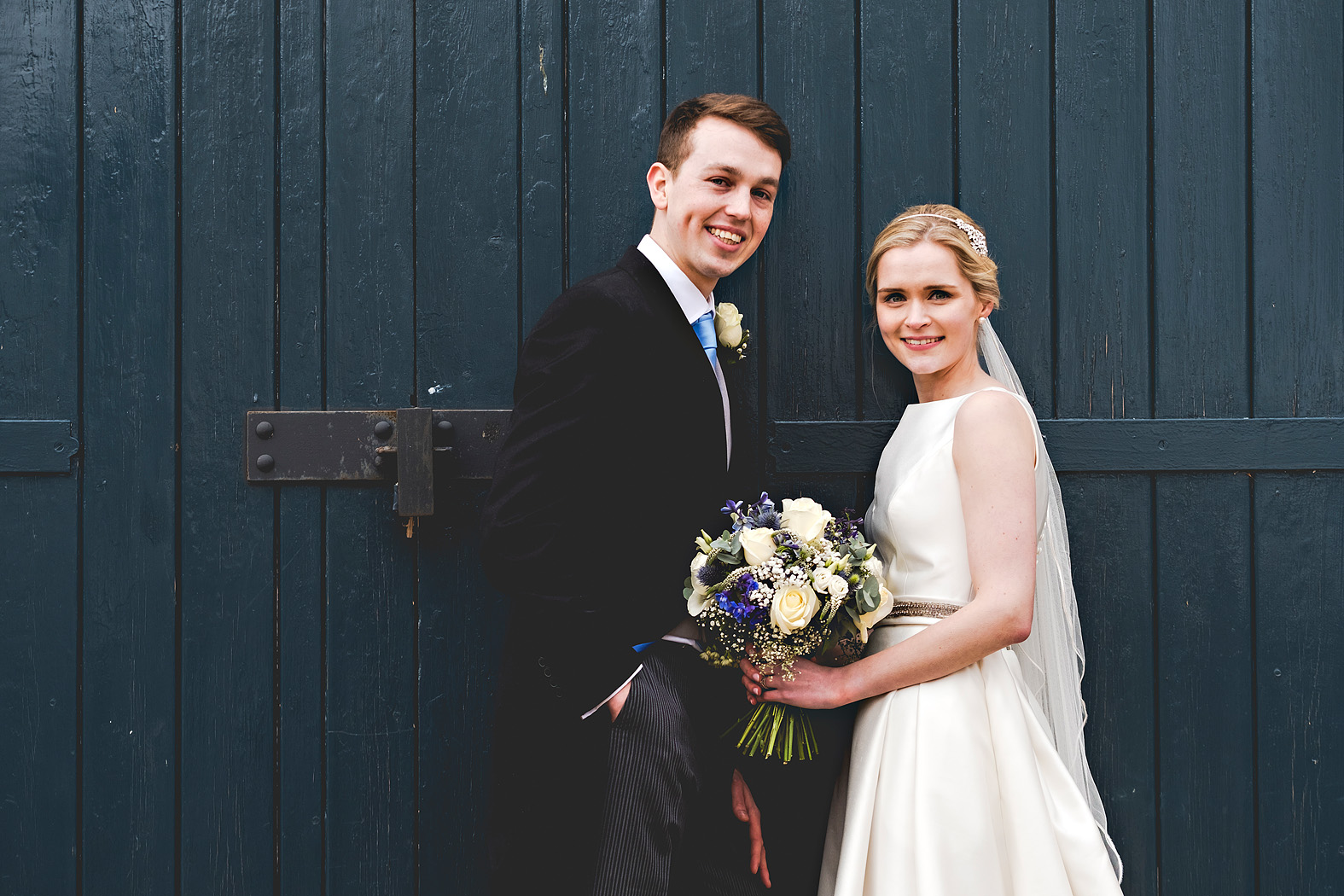 Harriet and Josh at Bury Court Barn