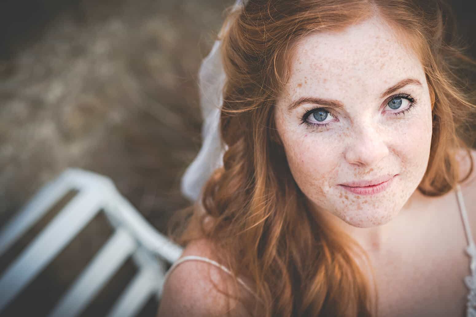 Bridal Portrait at Gate Street Barn