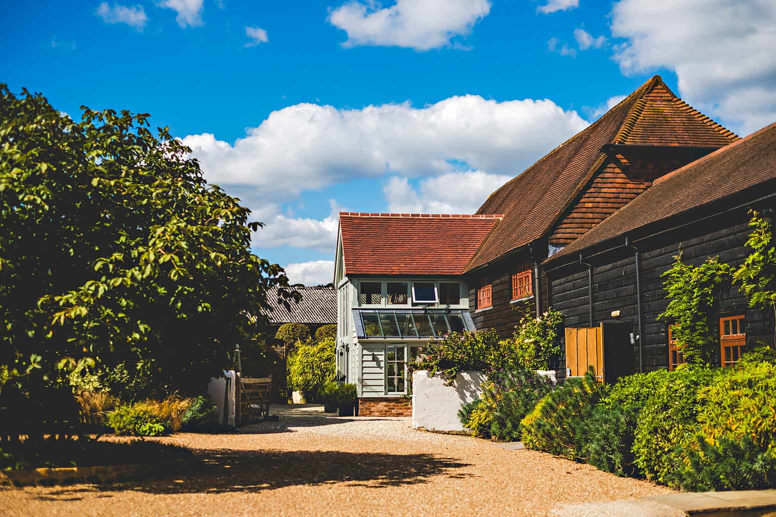 Summer Exterior of Gate Street Barn