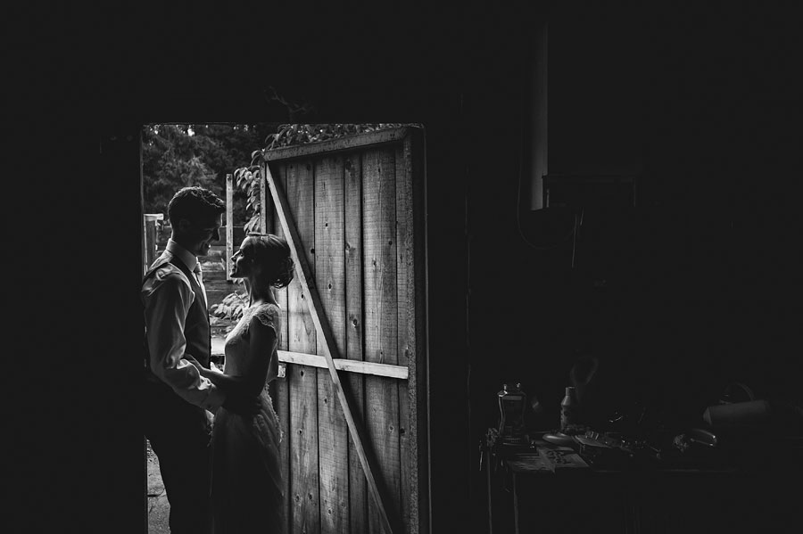 bride and groom at cain manor