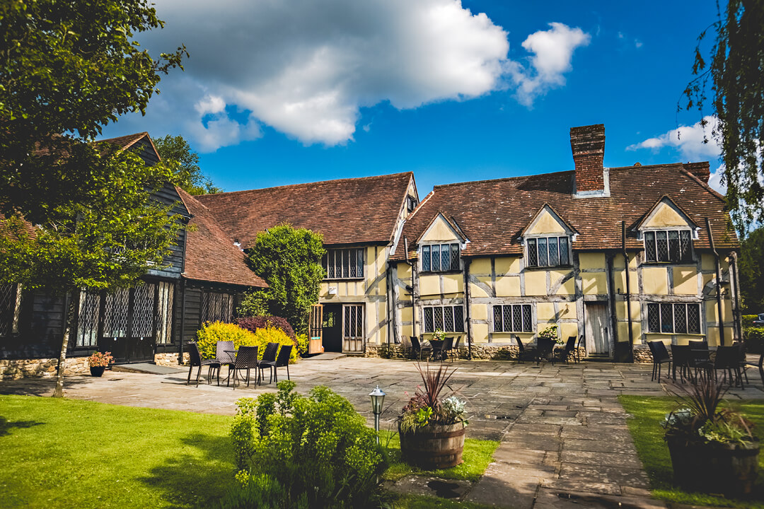 Exterior of Cain Manor in Surrey