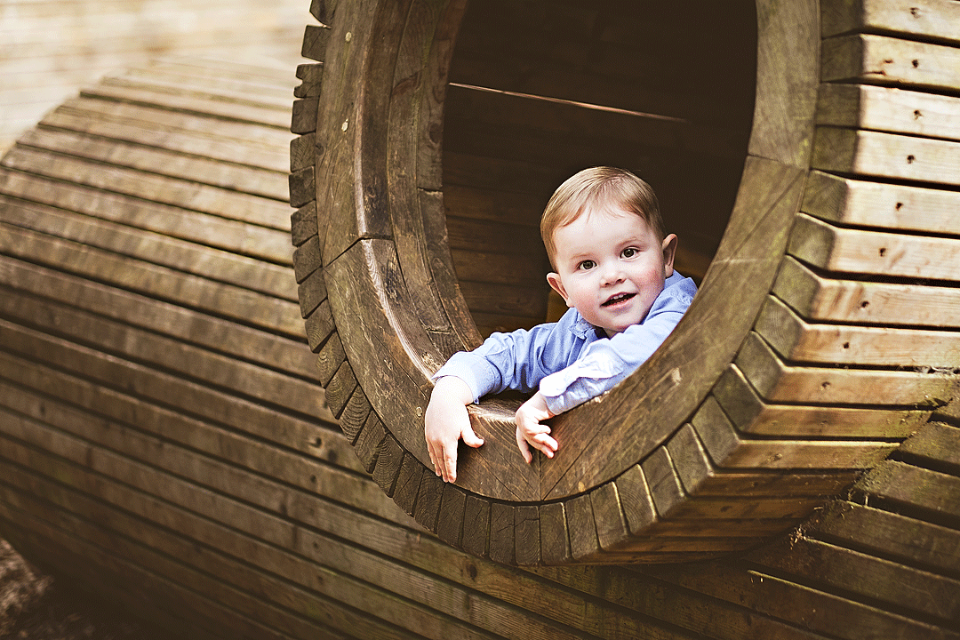 boy in playground